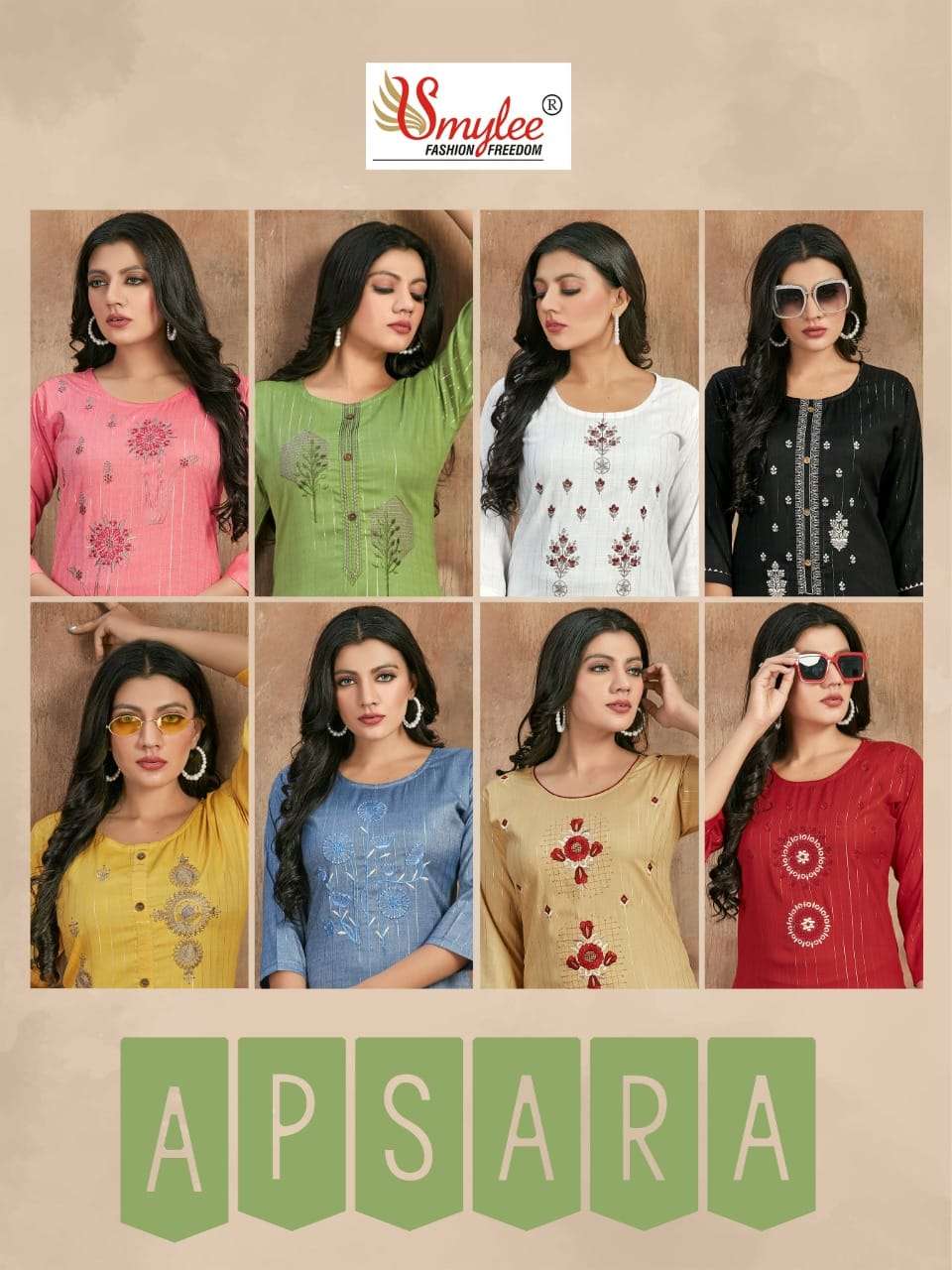 Apsara By Smylee Fancy Lowest Range Kurti Exports