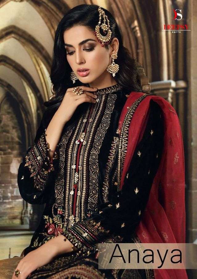Deepsy Anaya Velvet Winter Wear Pakistani Suits