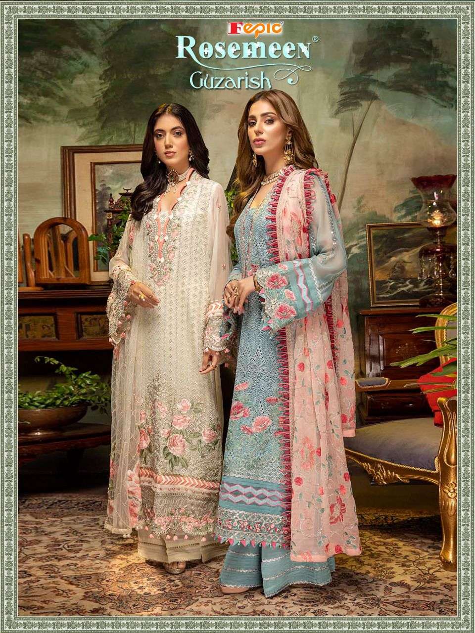 Fepic Guzarish Georgette Embroidery Pakistani Suits