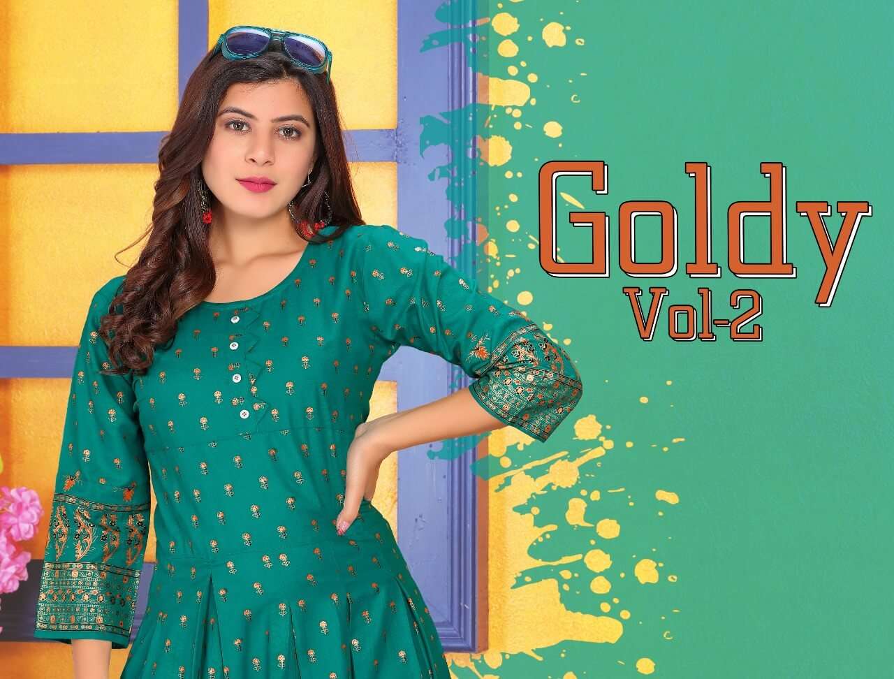 Goldy Vol 2 A- Line ( Ghera )