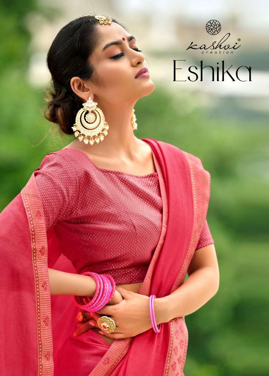 Kashvi Eshika Dola Silk Fancy Designer Saree