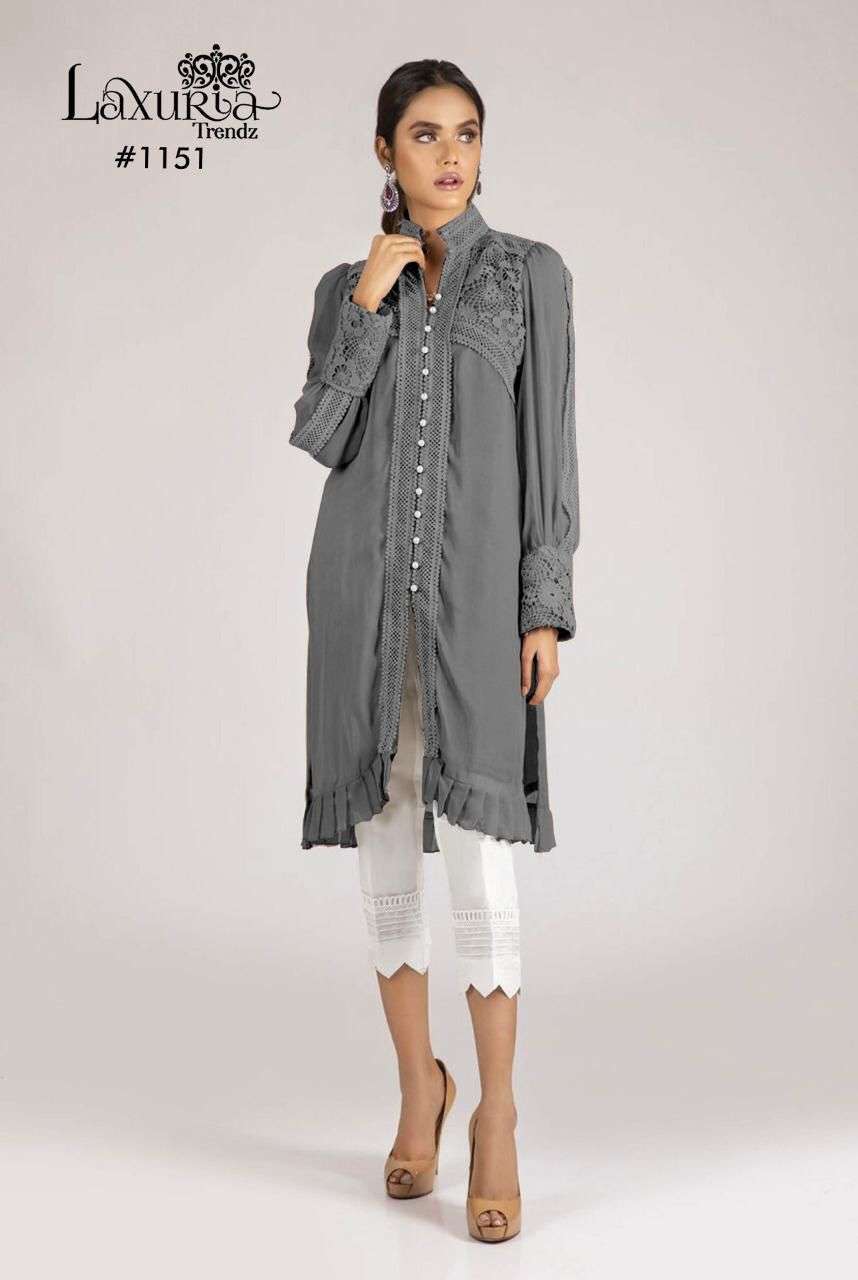 Laxuria 1151 Pakistani Readymade Kurti With Bottom