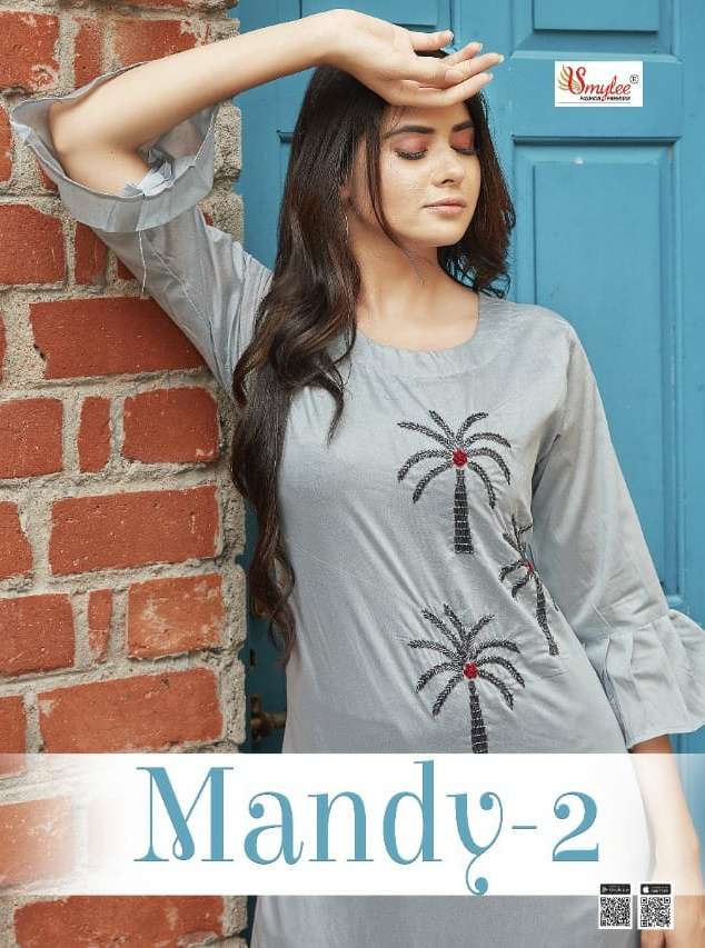 Mandy Vol 2 By Rung Modal Silk Casual Kurti Supplier