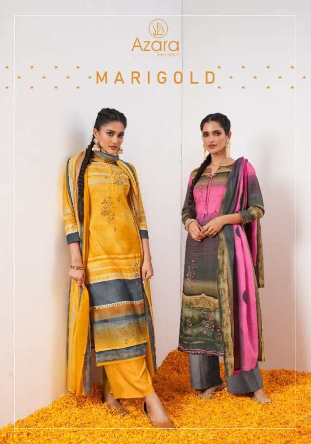 Marigold By Radhika Cambric Cotton Fancy Dress Materials