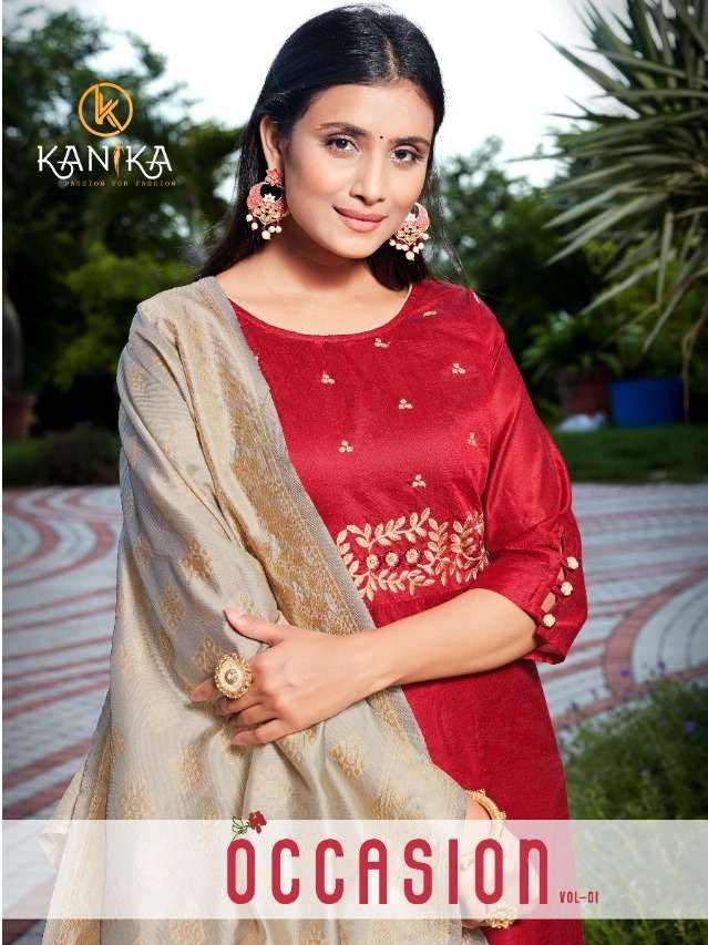 Occasion Vol 1by Kanika Kurtis With Duptta