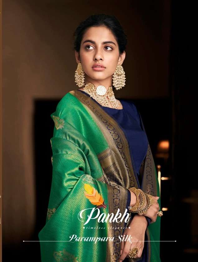 Parampara Silk 801-813 Series Party Wear Fancy Sarees By Pankh