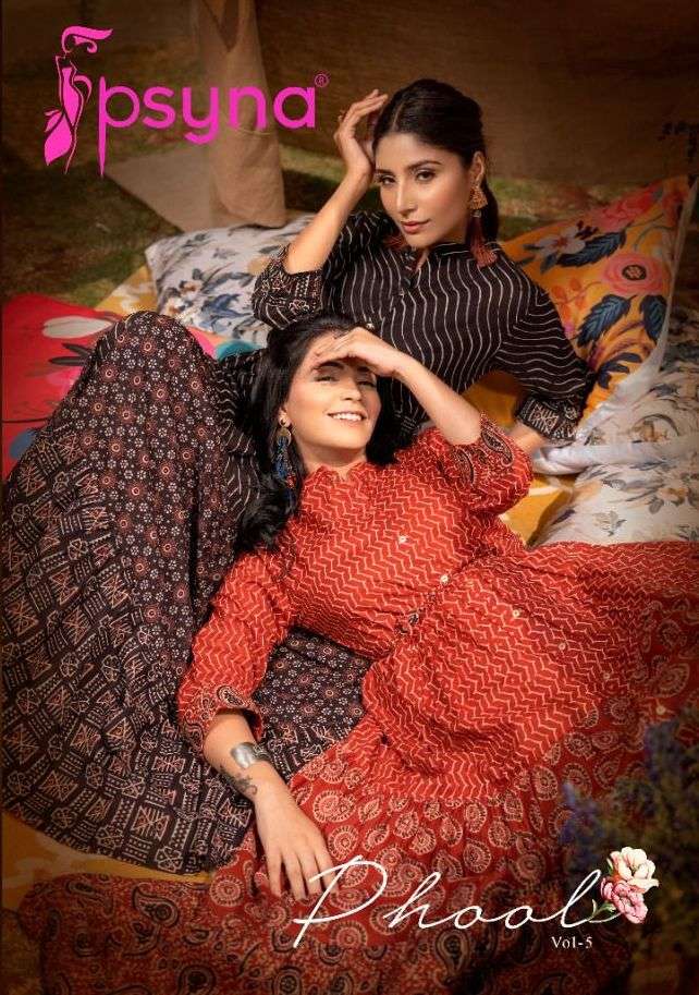 Phool Vol 5 By Psyna Readymade Gown Exports