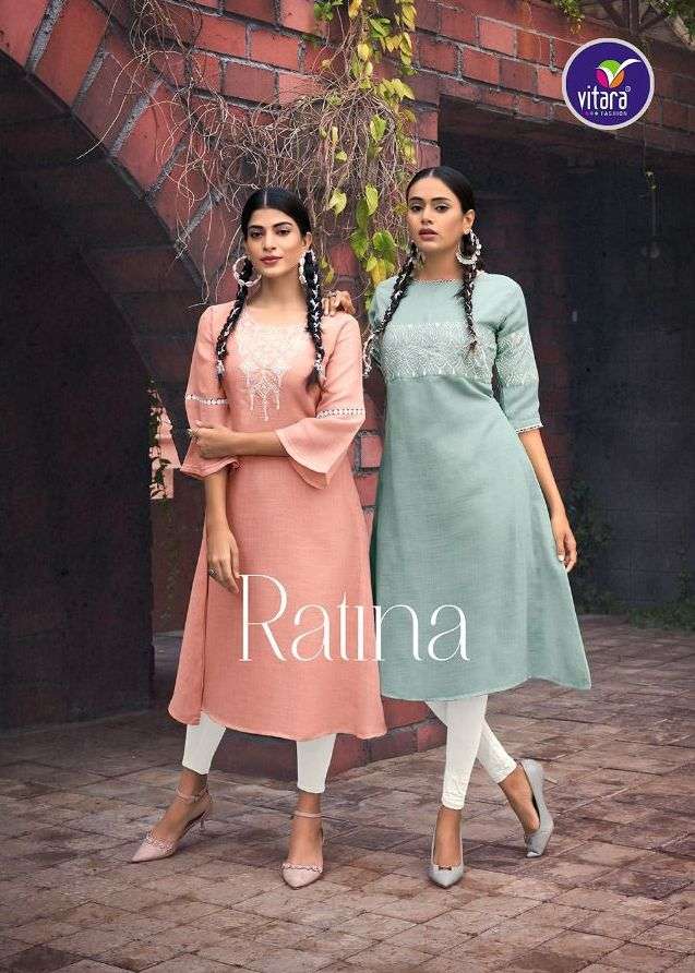 Ratina By Vitara Fully Stitched Ladies Kurtis Exports