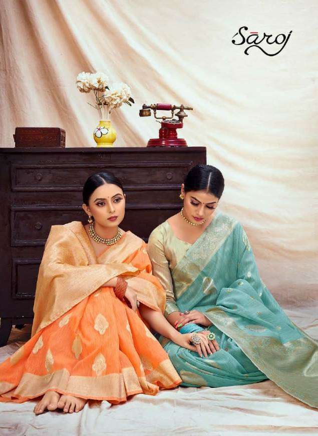 Sofia Vol 2 Banarasi Silk Traditional Wear Sarees By Saroj