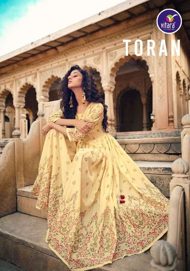 Toran By Vitara Readymade Fancy Gown Authorized Supplier