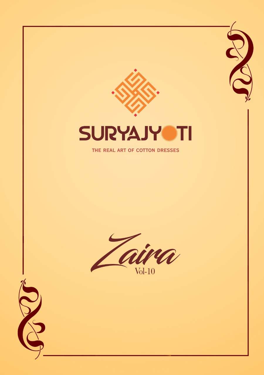 Zaira Vol 10 By Suryajyoti Jam Satin Ladies Wear Salwar Kameez At Chipest Rate