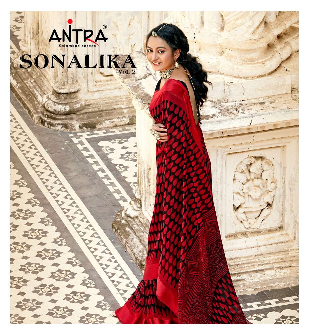 antra sonalika vol 2 fancy weightless printed sarees