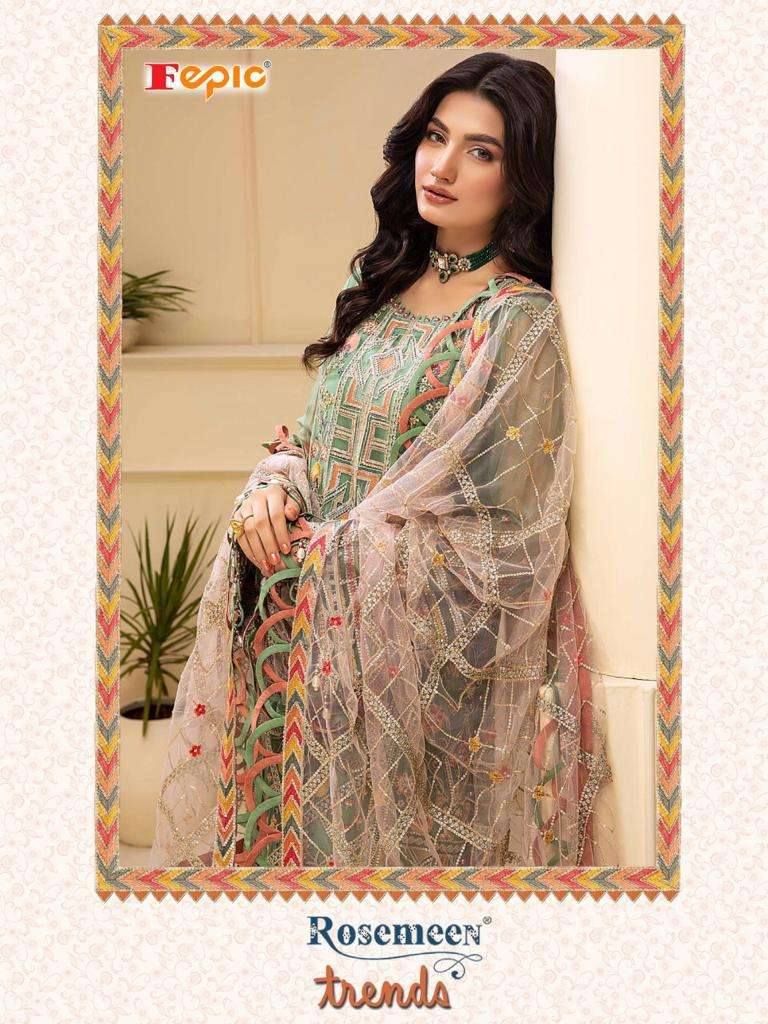 fepic rosemeen trends elegant look pakistani fancy salwar kameez