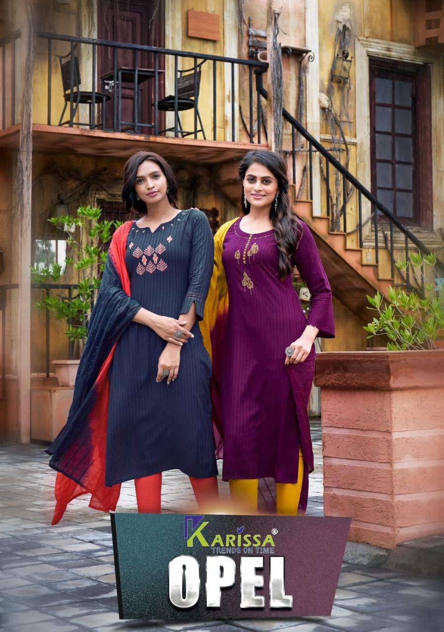 karissa opel readymade casual wear ladies salwar kameez