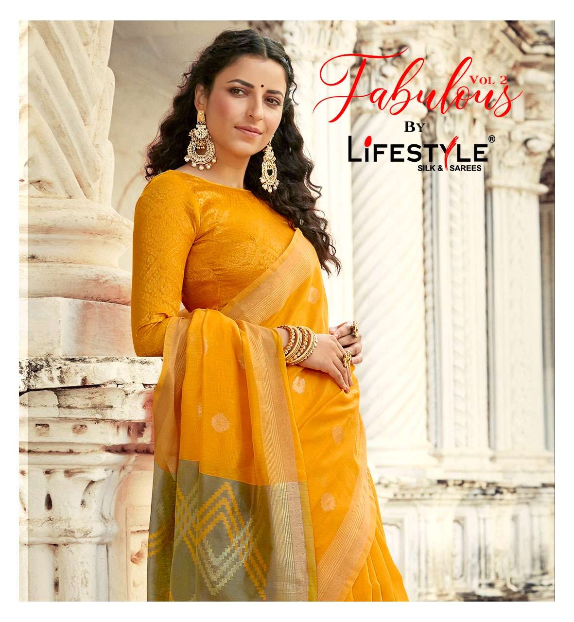 lifestyle fabulous vol 2 chanderi silk casual wear fancy sarees