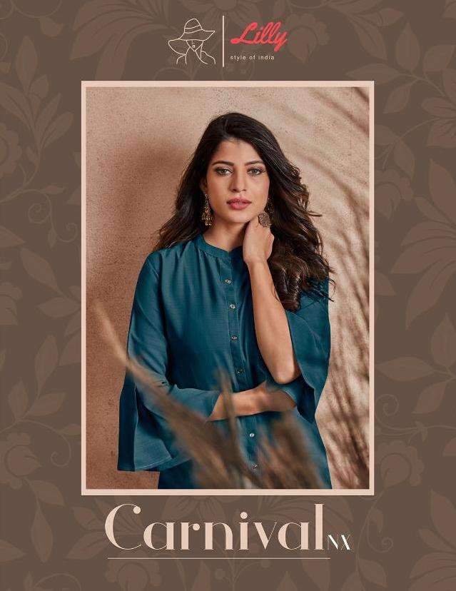 lilly style of india carnival nx readymade kurtis supplier 