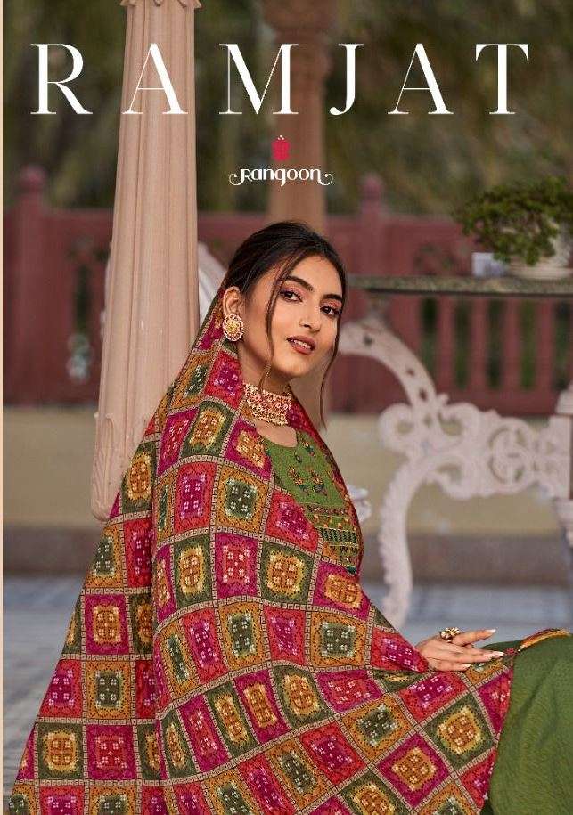 rangoon ramjat series 3321 to 3328 readymade designer dresses for women 