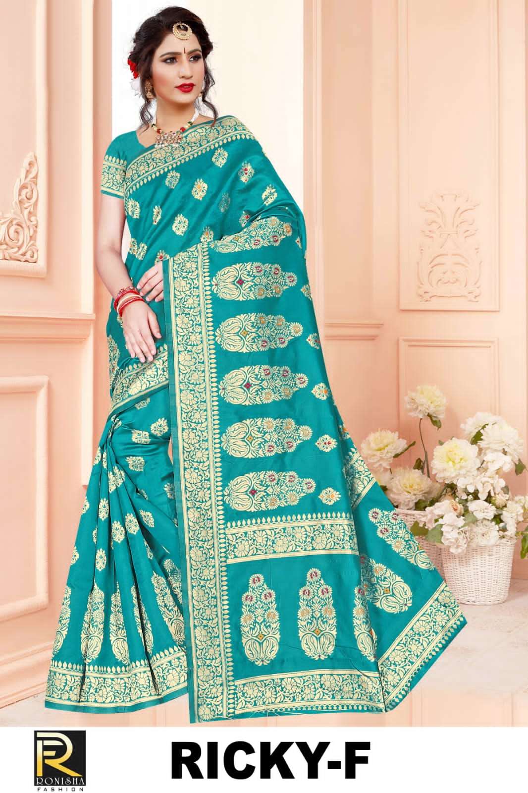 Ricky by ranjna saree ethnik wear silk saree collction wholesale shop 