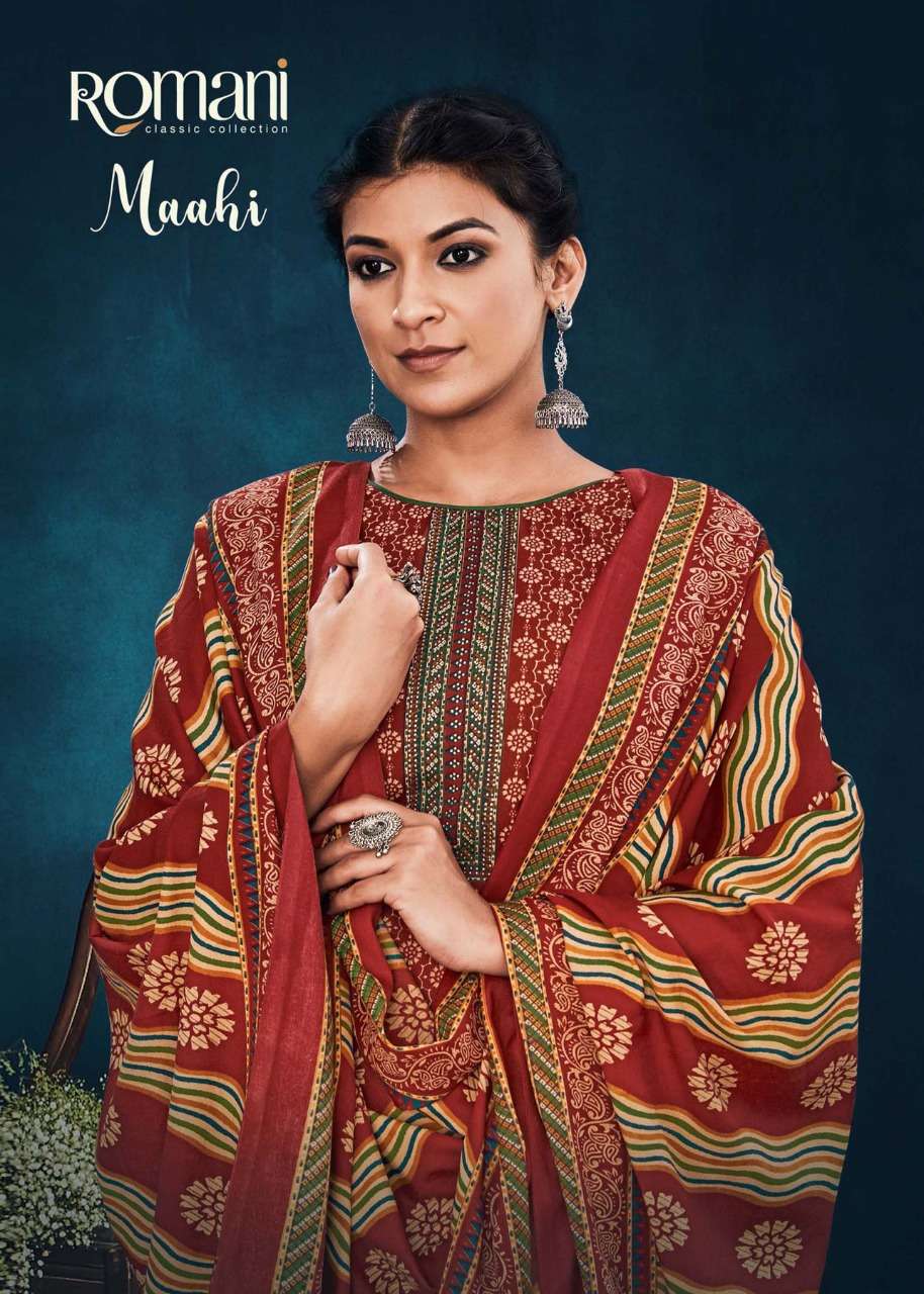 romani presents maahi pure heavy spun digital style printed salwaar kameez