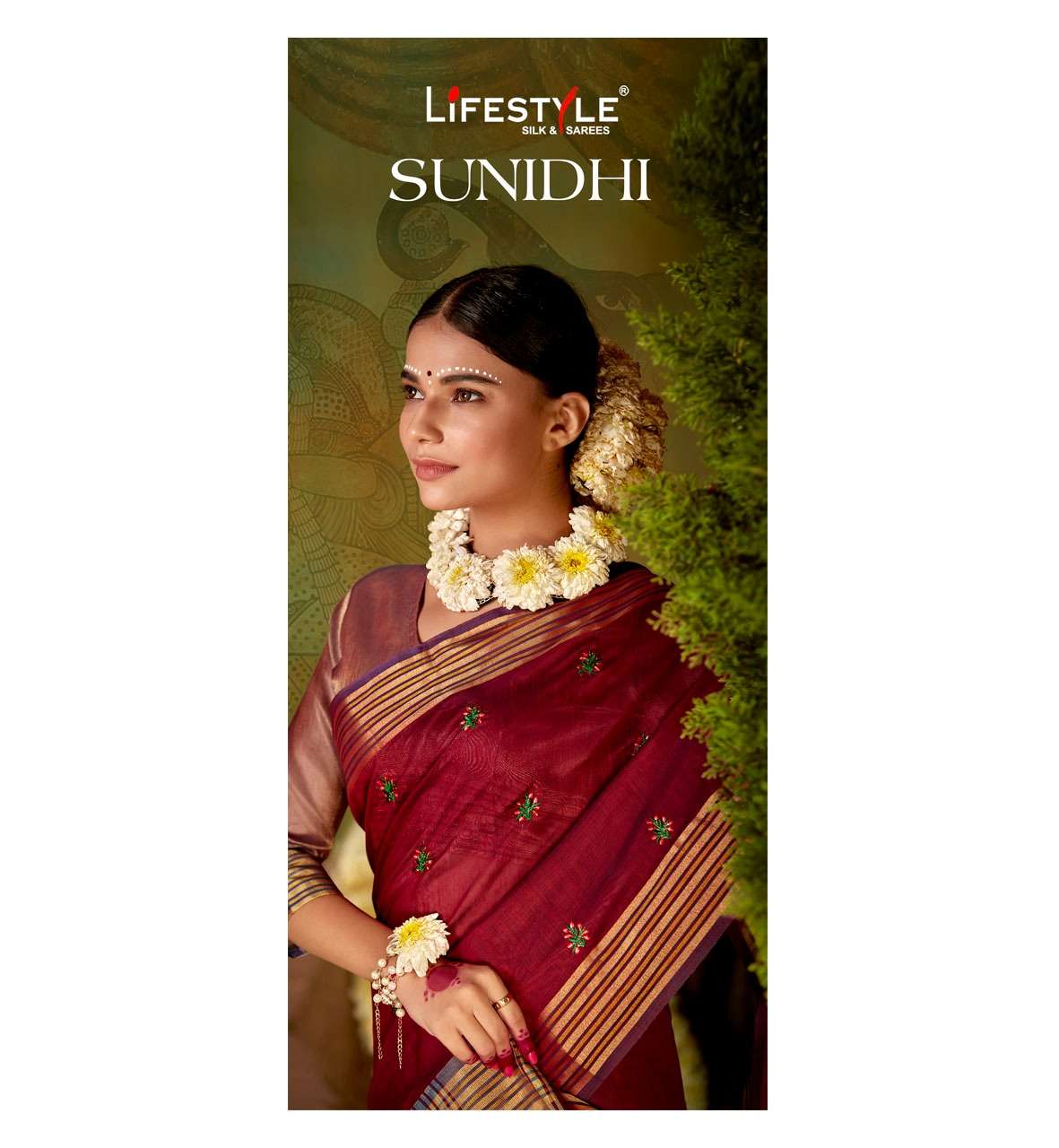 sunidhi vol 1 by lifestyle chanderi silk designer fancy sarees