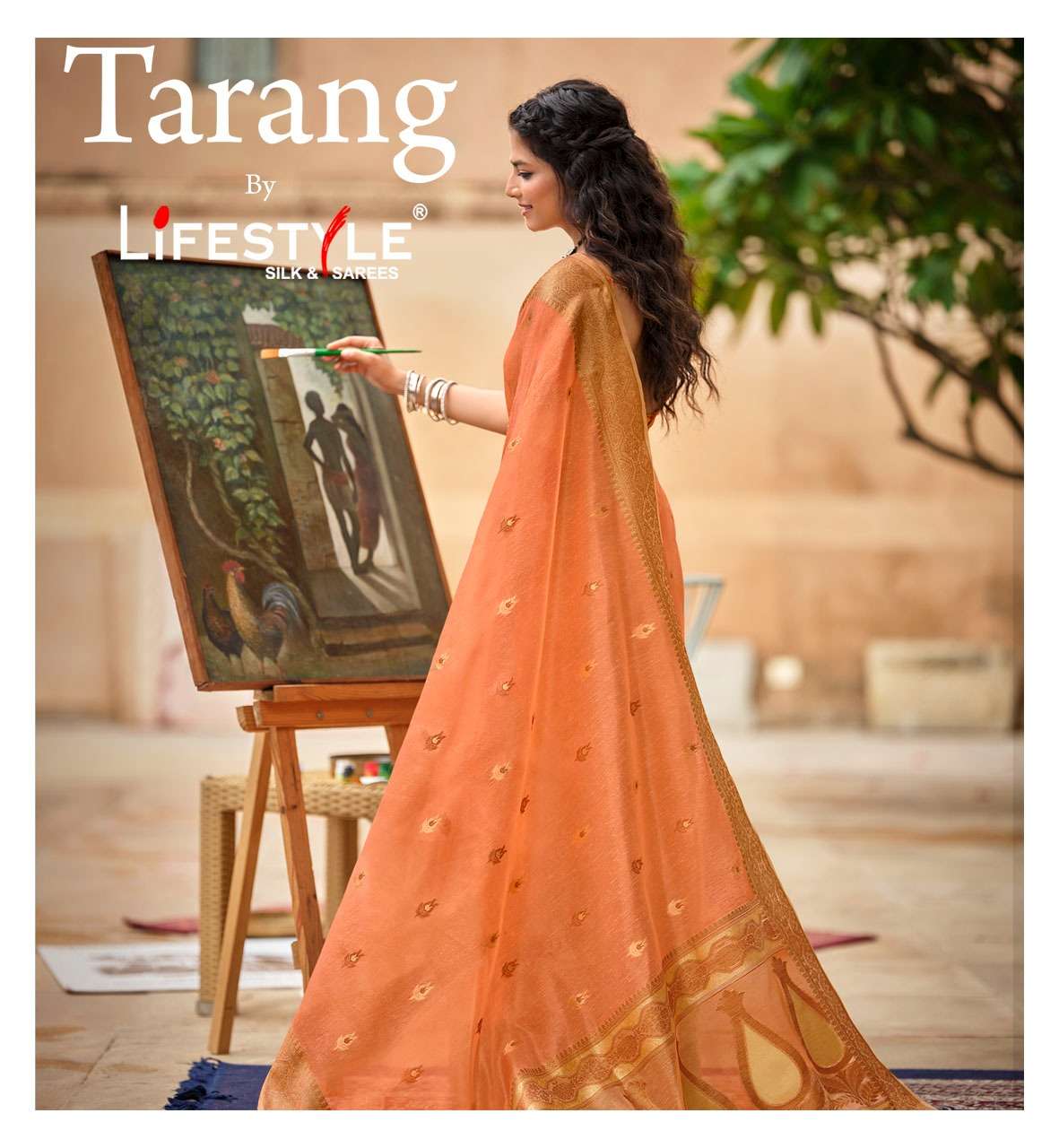 tarang vol 1 by lifestyle cotton printed ethnic range of saree