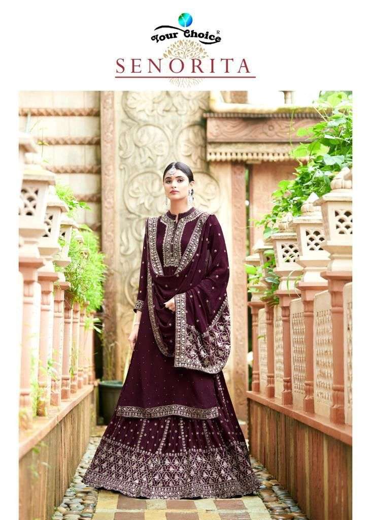 your choice senorita party wear salwar kameez