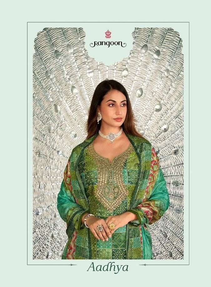 aadhya by rangoon readymade jam satin exclusive fancy suit wholesaler