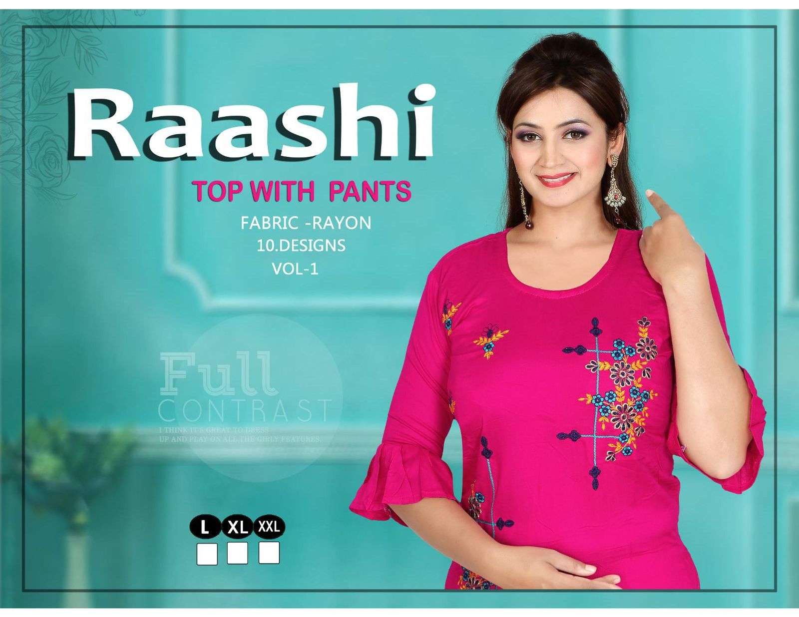 BEAUTY QUEEN RAASHI HEAVY RAYON KURTI WITH PANT CATALOG COLLECTION WHOLESALER BEST RATE