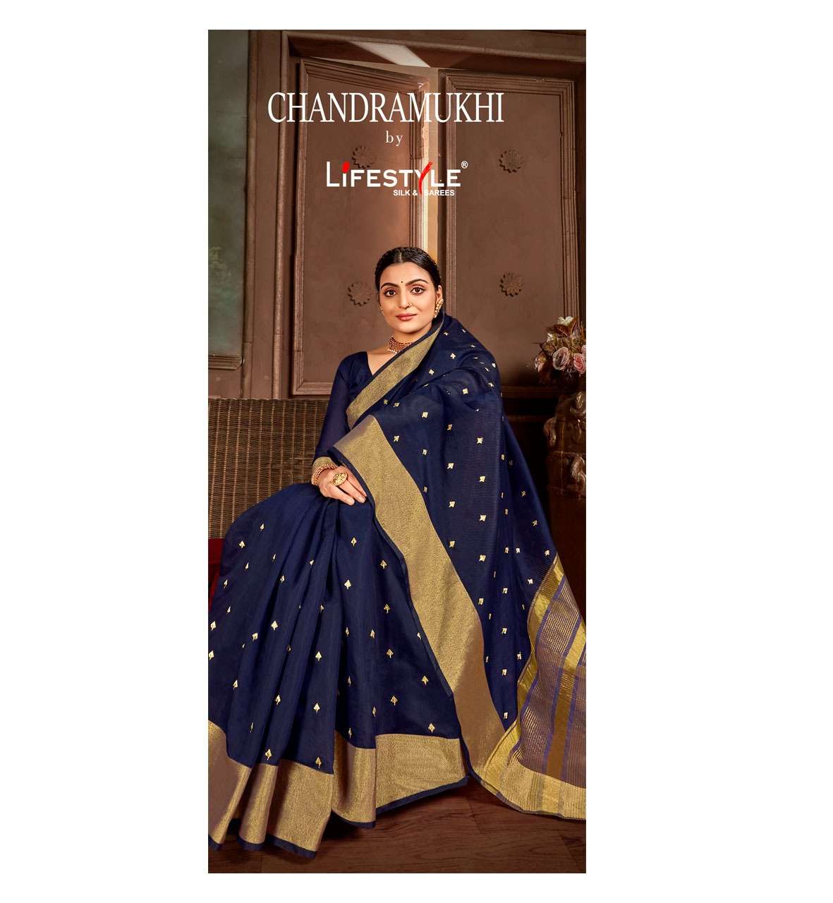 chandramukhi vol 1 by lifestyle chanderi designer ladies special saree