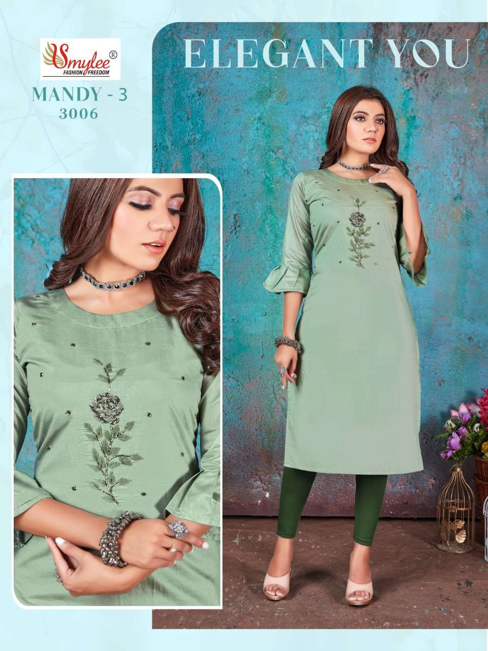 mandy vol 3 by rung modal silk regular wear ladies kurtis