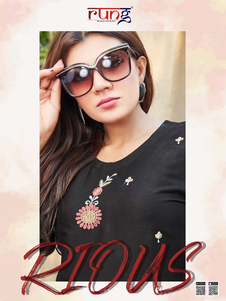 rung rious readymade kurti catalog low rate 