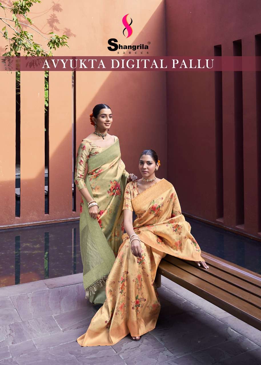 shangrila avyukta digital pallu rich collection sarees wholesale shop 