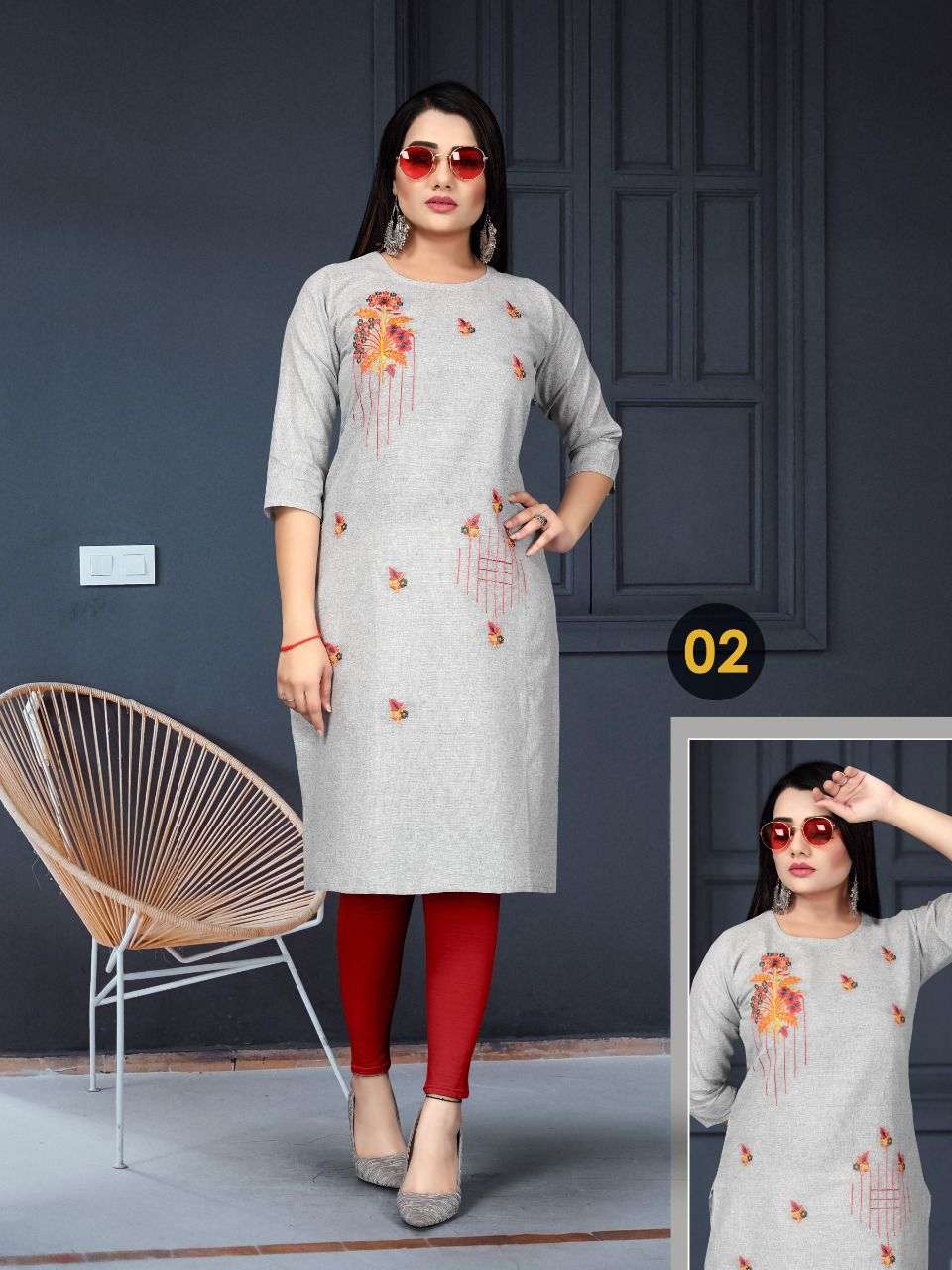 TRENDY MALHAR VOL.1 HEAVY SOUTH COTTON PRINT KURTI CATALOG WHOLESLAER BEST RATE