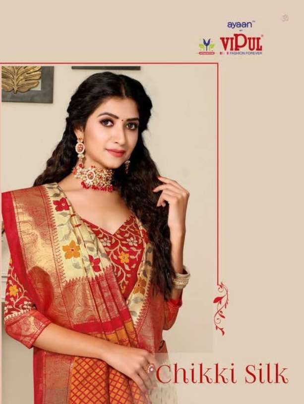 vipul fashion launch chikki silk sarees collection