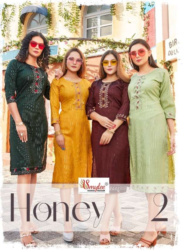 rung honey vol 2 designer rayon kurti 