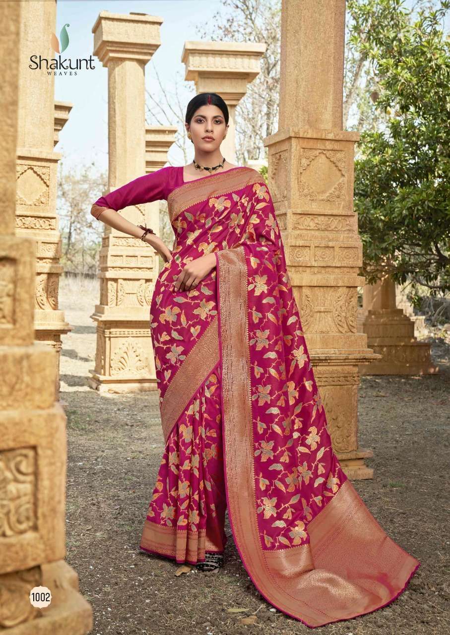 sks fancy 2020 by shakunt art silk exclusive festival wear saree