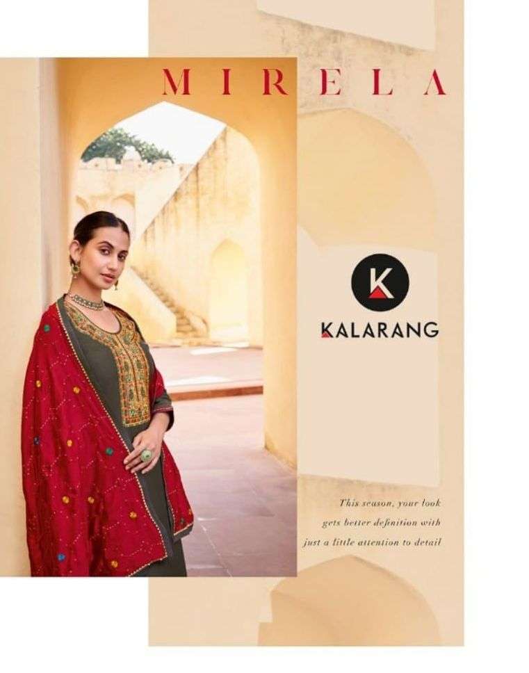 kalarang mirela fancy dress materials best supplier in surat 