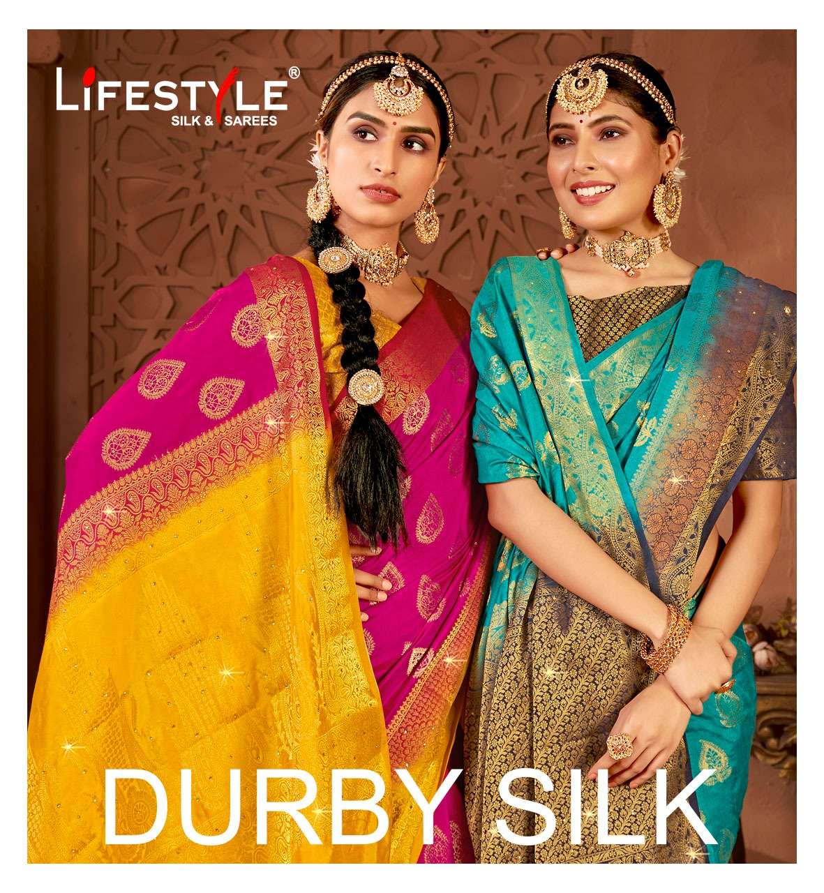 lifestyle durby silk nylon silk saris best rates 