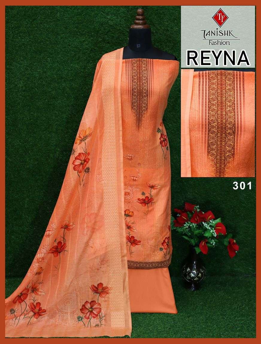 tanishk reyna muslin printed dress materials 