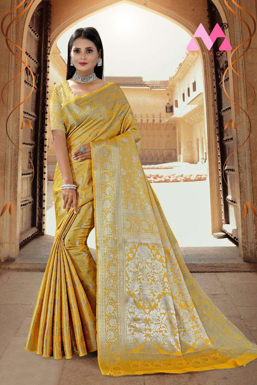 Vrusti Kanjeevaram Silk  WEDDING WEAR SAREES