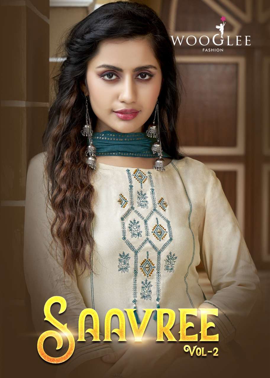 wooglee saavree vol 2 top with sharara and work dupatta set 