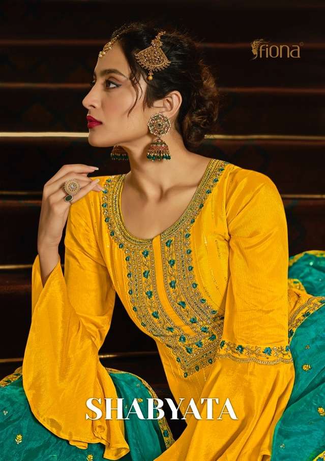 fiona shabyata silk exclusive fancy suits supplier