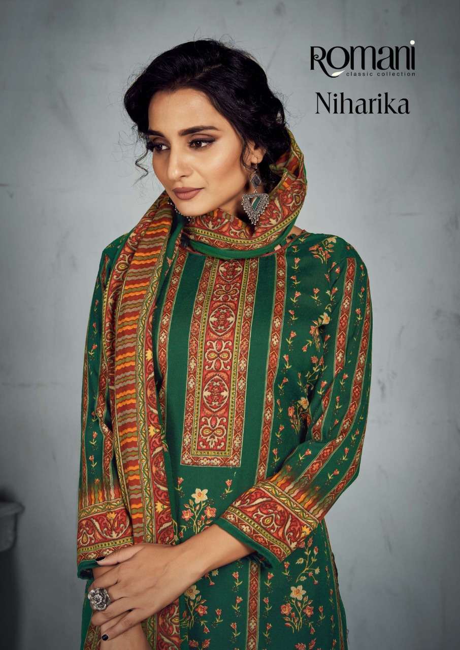 niharika by romani cotton daily wear dress materials