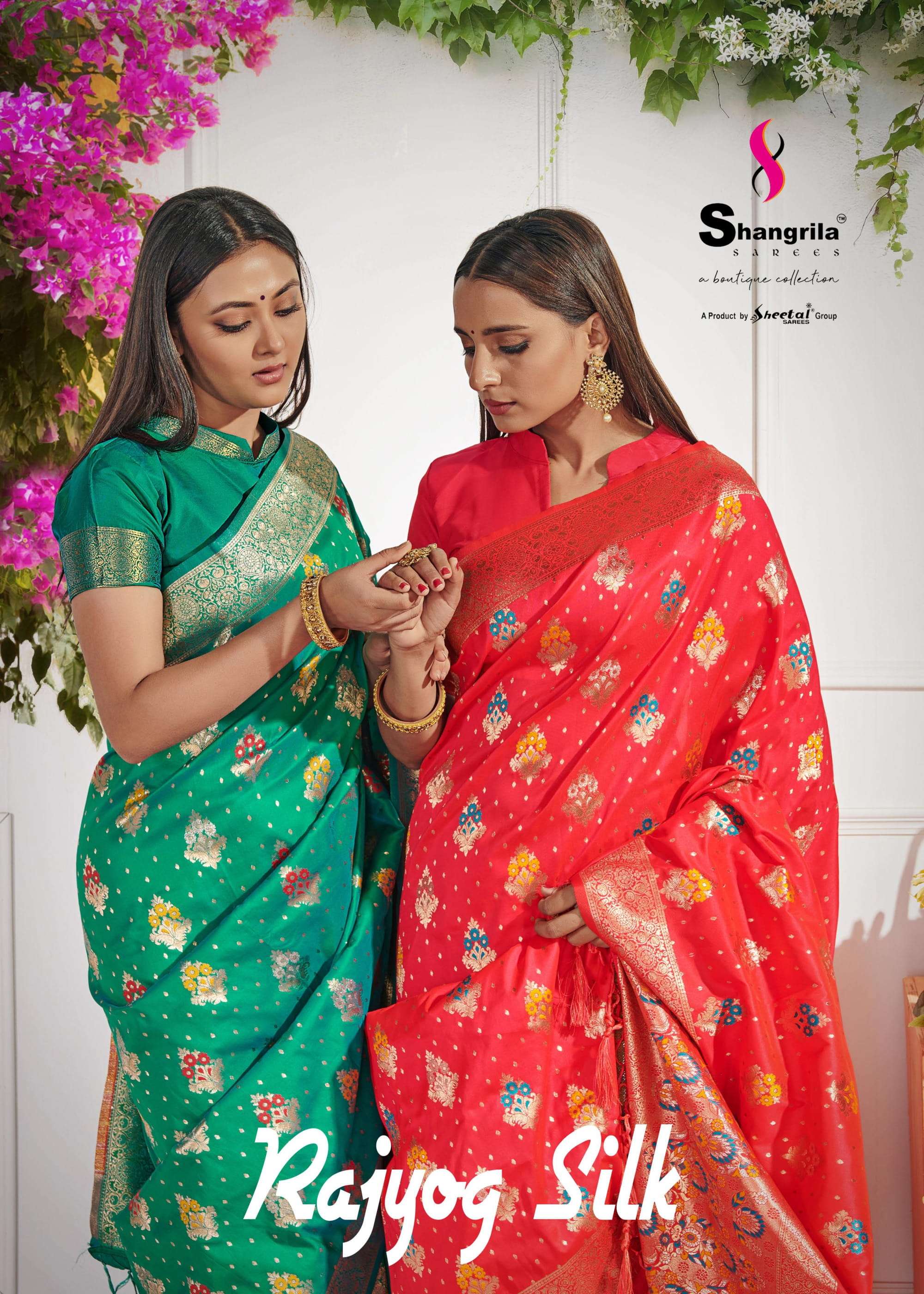 shangrila rajyog pure silk soft silk sarees 