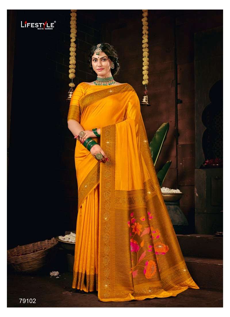 sunanda vol 1 by lifestyle designer rich pallu fancy sarees