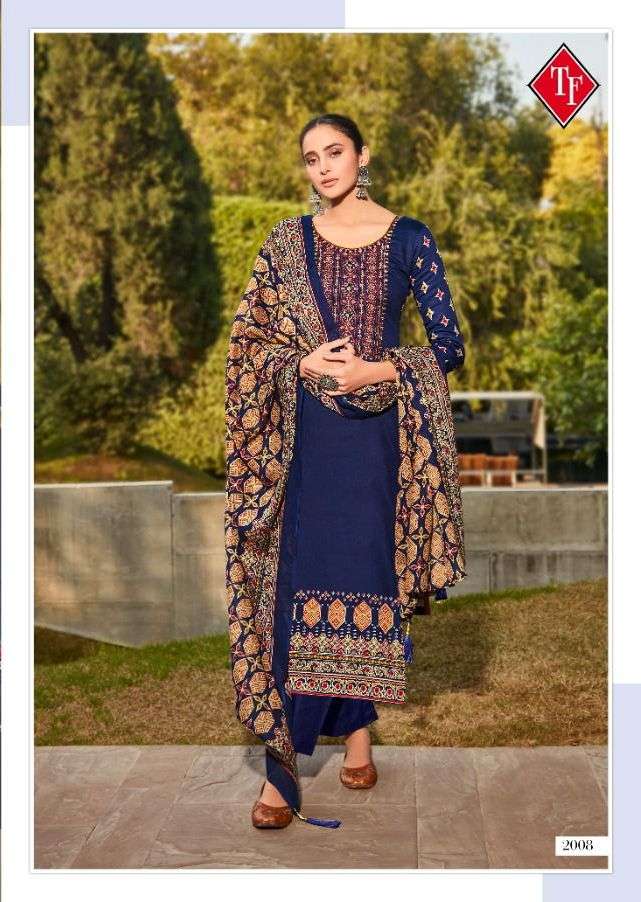 tanishk fashion mehraaz jam cotton work summer wear fancy dress materials