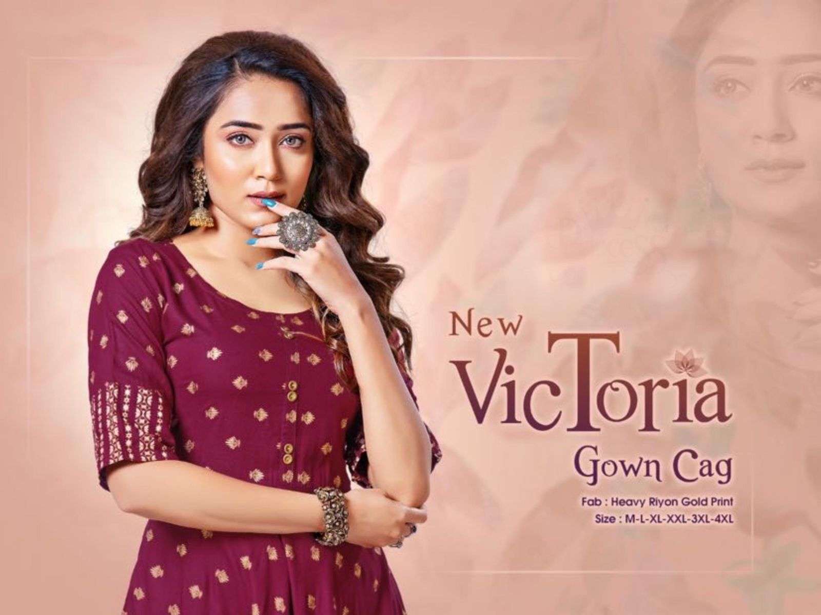 VICTORIA BY BEAUTY QUEEN HEAVY RAYON 14KG HEAVY RAYON 14KG KURTI CATALOG WHOLESALER BEST RATE