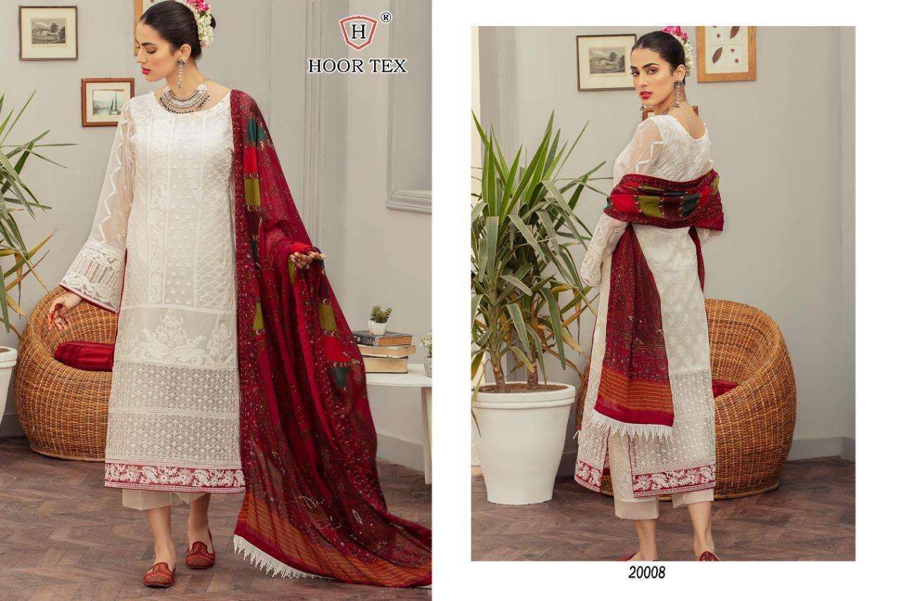 hoor tex 20008 design georgette pakistani dress supplier 