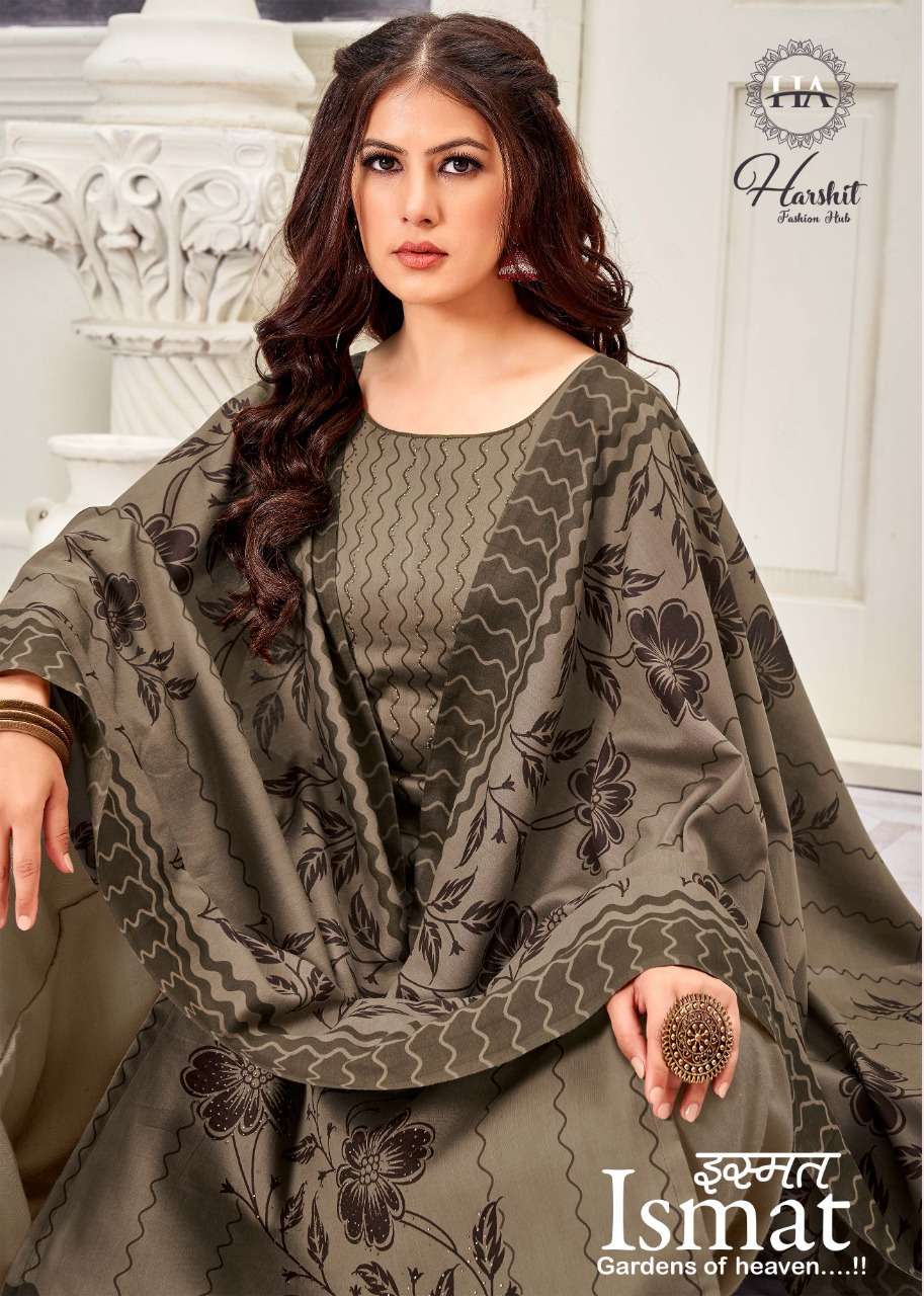 ismat by harshit fashion pure jam casual dress materials