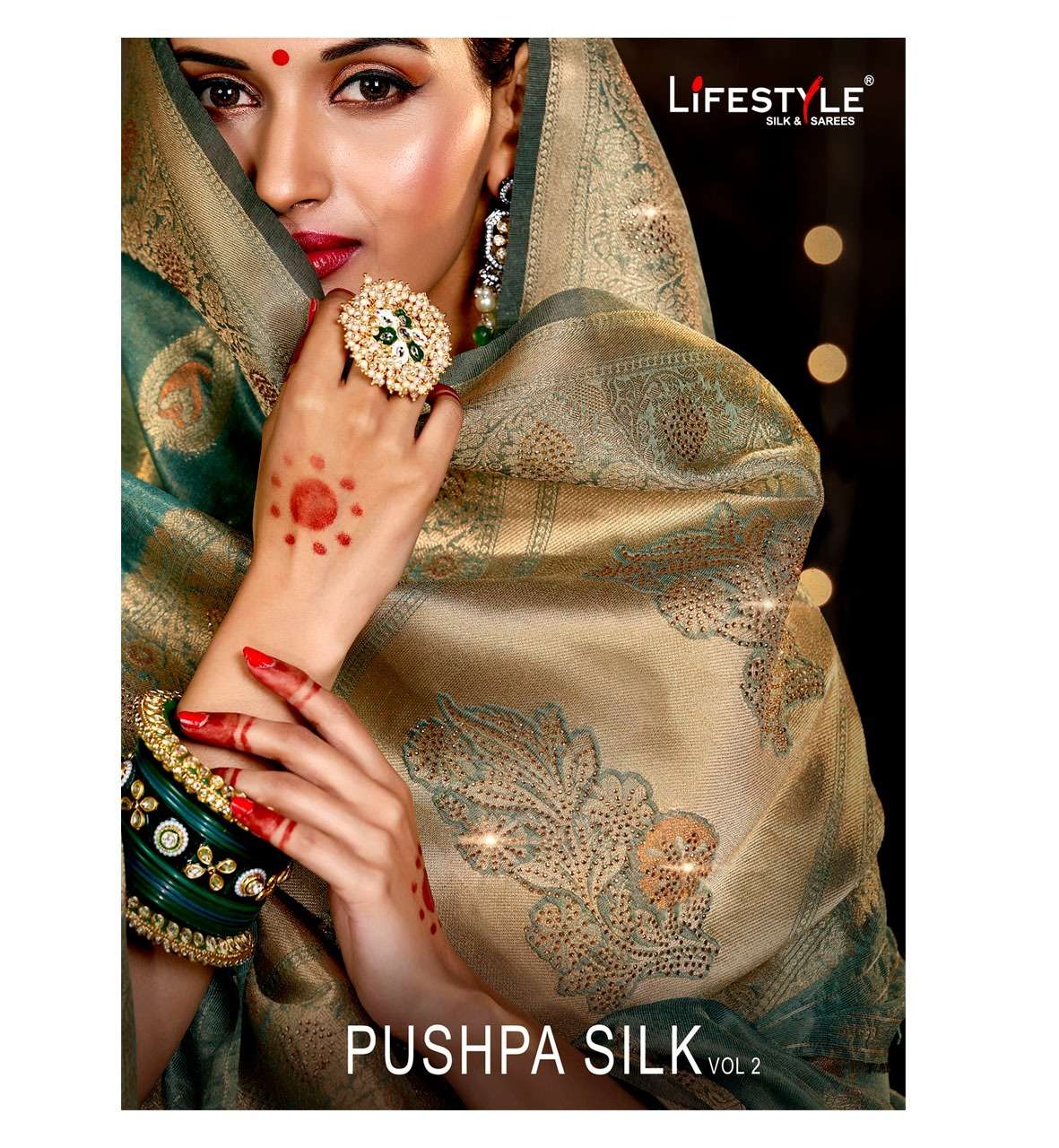 lifestyle pushpa silk vol 2 cotton saree supplier